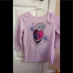 Pink kids owl shirt